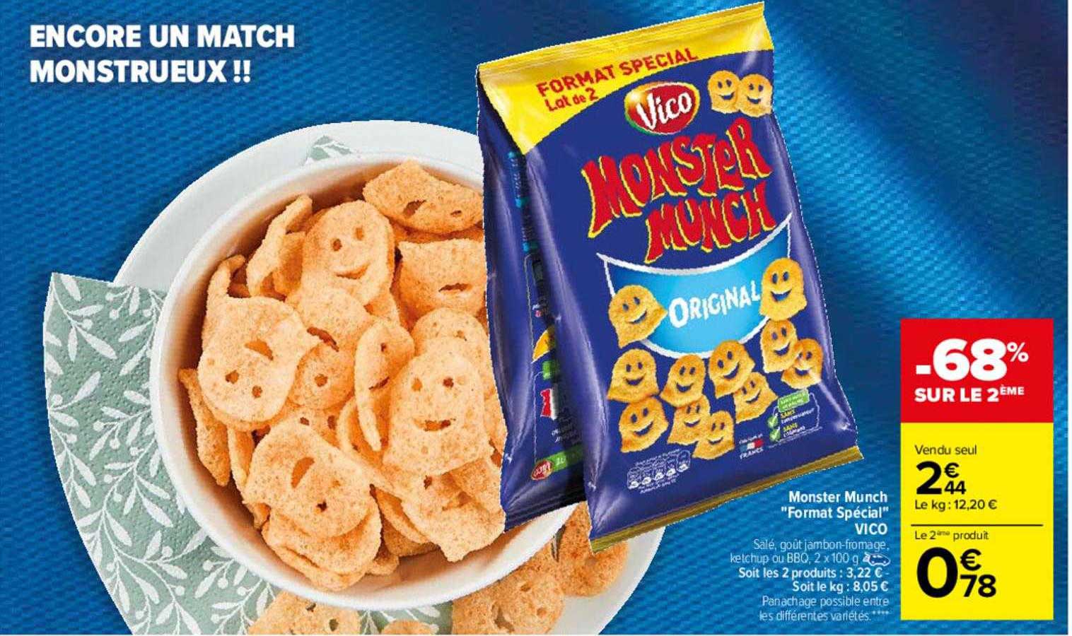 monster munch "format spécial" vico