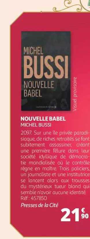 nouvelle babel - michel bussi