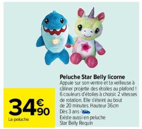 Peluche Star Belly Licorne