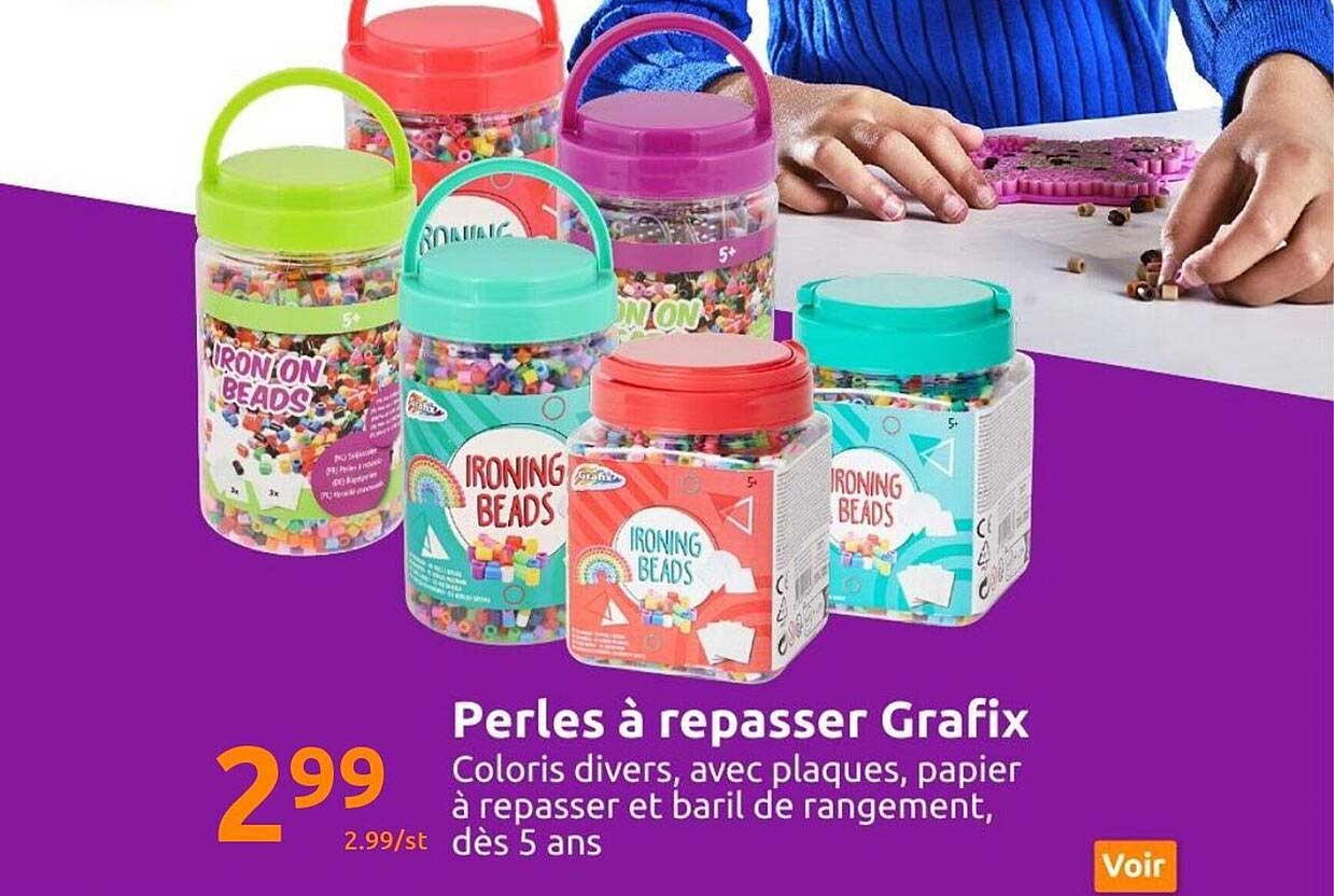 Perles à Repasser Grafix