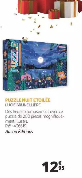 puzzle nuit étoilée - lucie brunellière