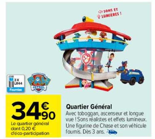 quartier général paw patrol