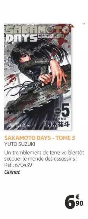 sakamoto days - tome 5 - yuto suzuki