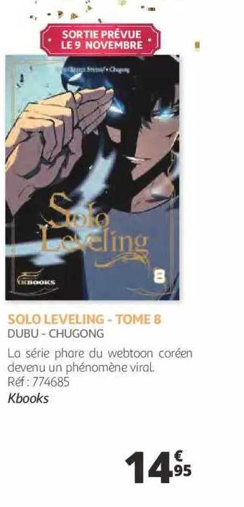 solo leveling - tome 8 - dubu - chugong