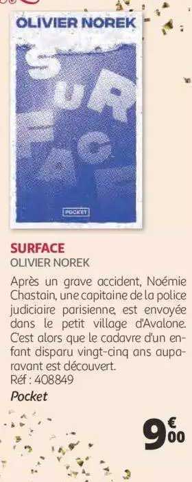surface - olivier norek