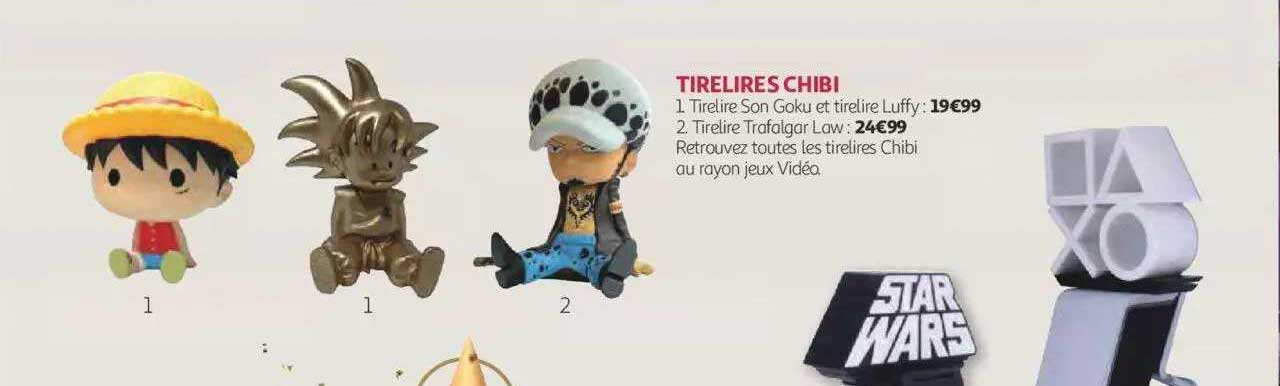 tirelires chibi star wars