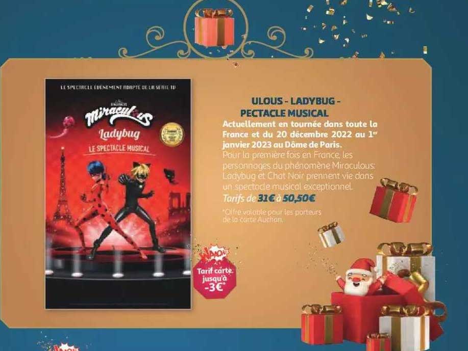 ulous - ladybug - spéctacle musical