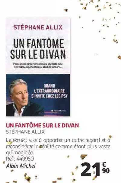 un fantôme sur le divan - stéphane allix