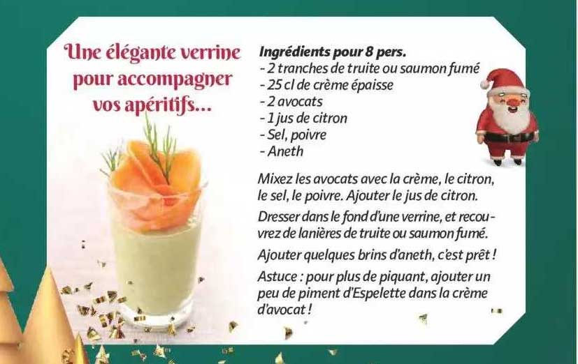 une élégante verrine pour accompagner vos apéritifs