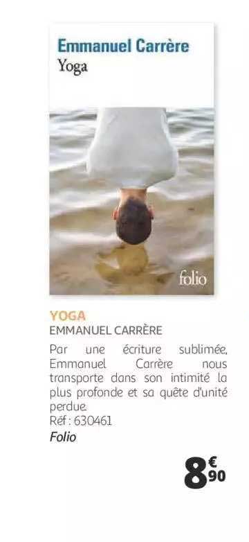 yoga - emmanuel carrère