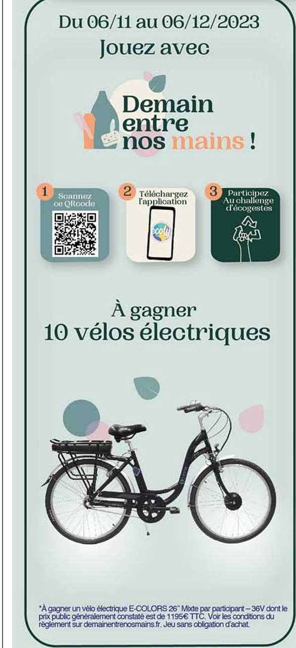 10 vélos électriques