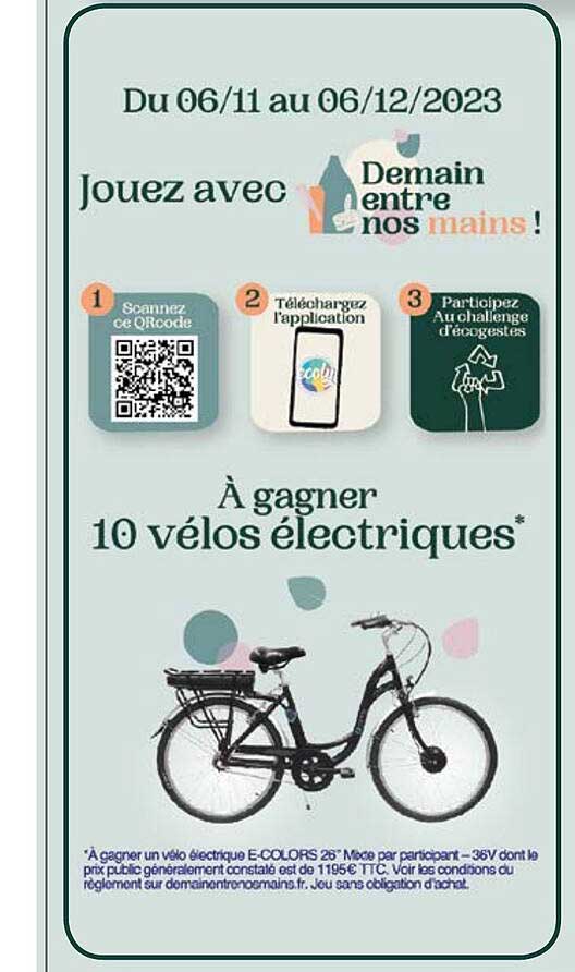10 vélos électriques