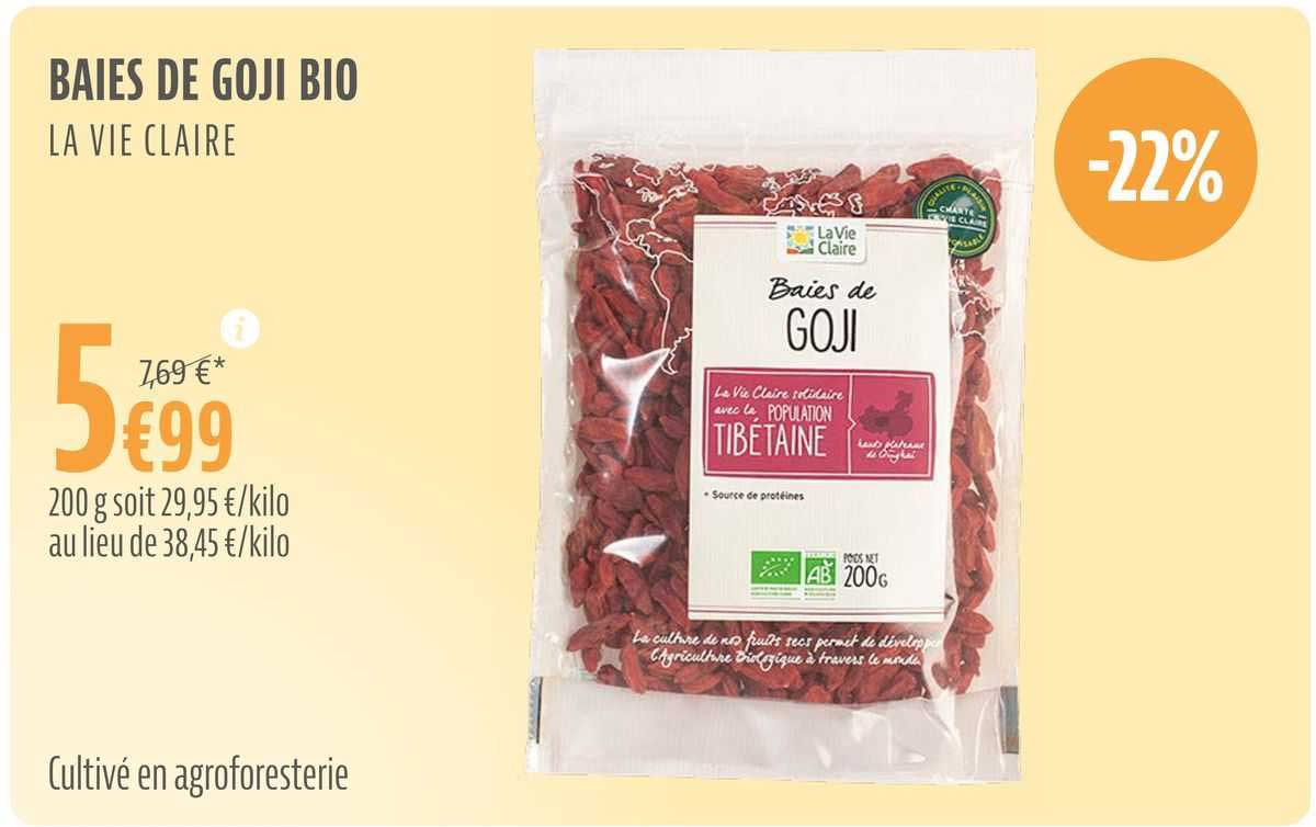 baies de goji bio
