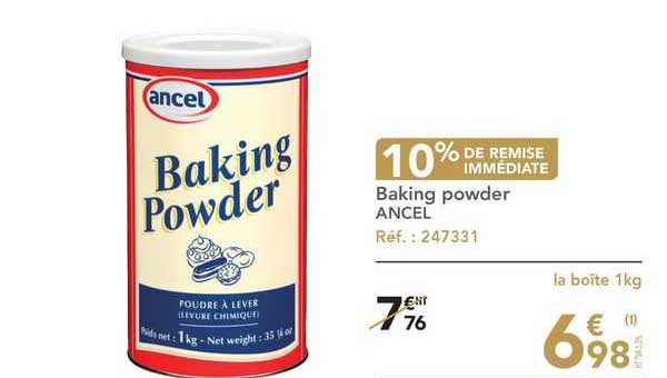 baking powder ancel
