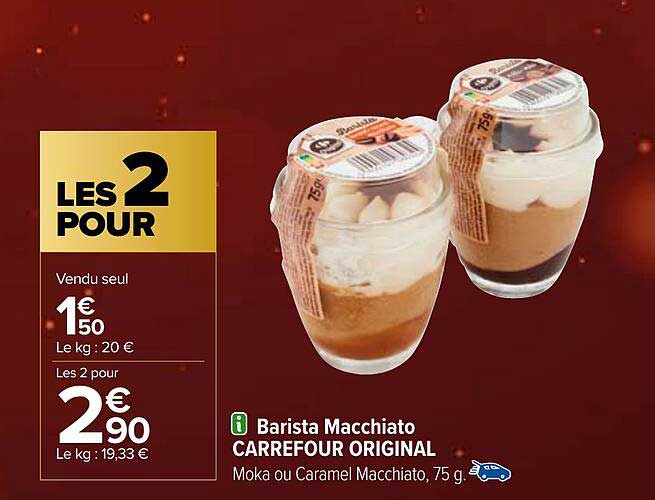 Barista Macchiato Carrefour Original