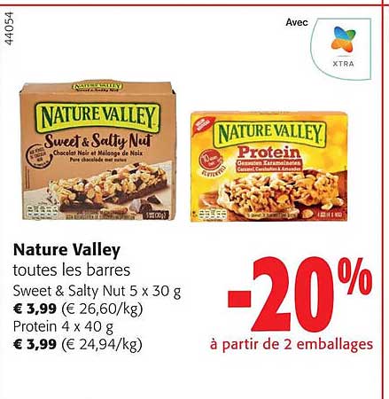 barres nature valley