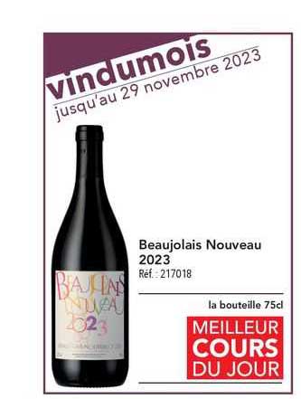 beaujolais nouveau 2023