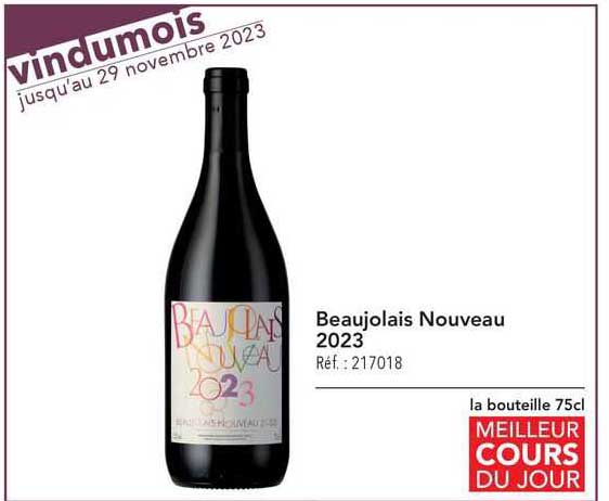 Beaujolais Nouveau 2023