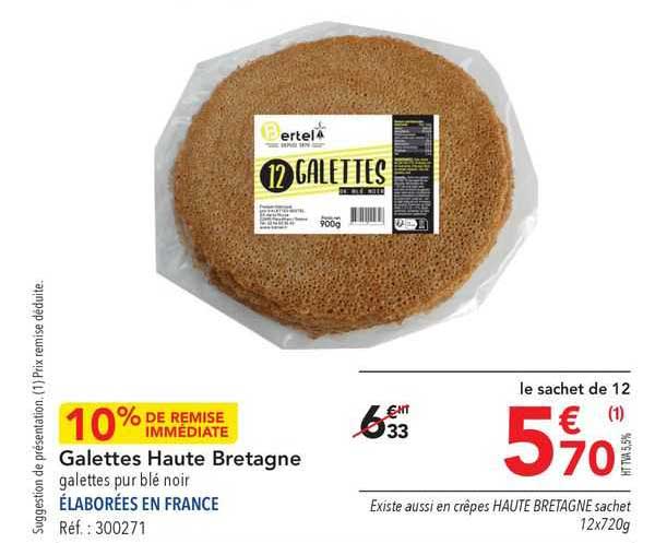 Bertel Galettes Haute Bretagne