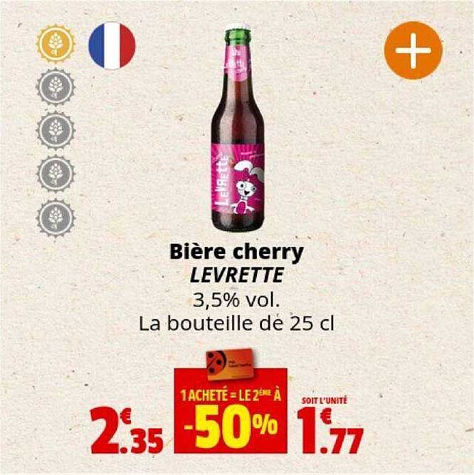 Bière Cherry Levrette