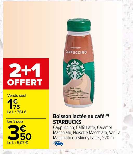 Boisson Lactée Au Café Starbucks