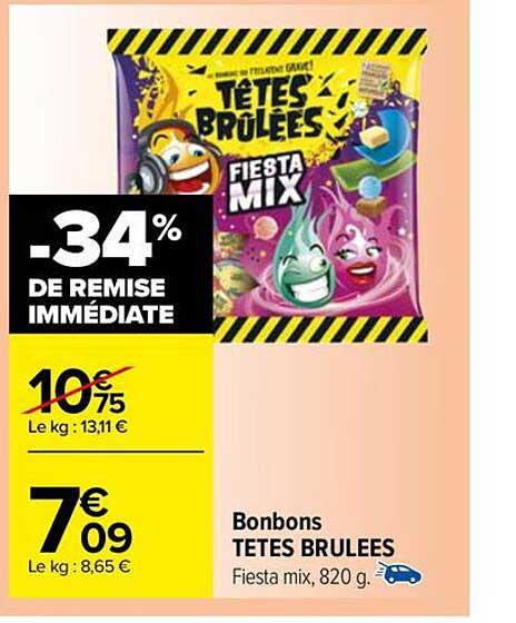 Bonbons Têtes Brûlées