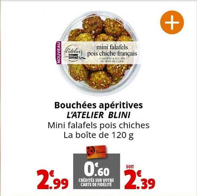 bouchées apéritives l'atelier blini