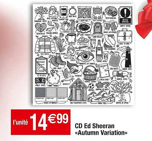 Cd Ed Sheeran «autumn Variation»