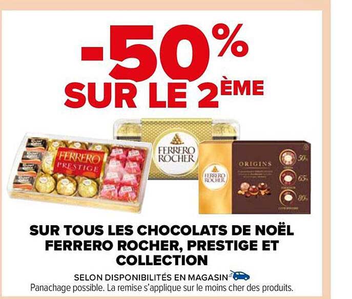 Chocolats De Noël Ferrero Rocher, Prestige Et Collection