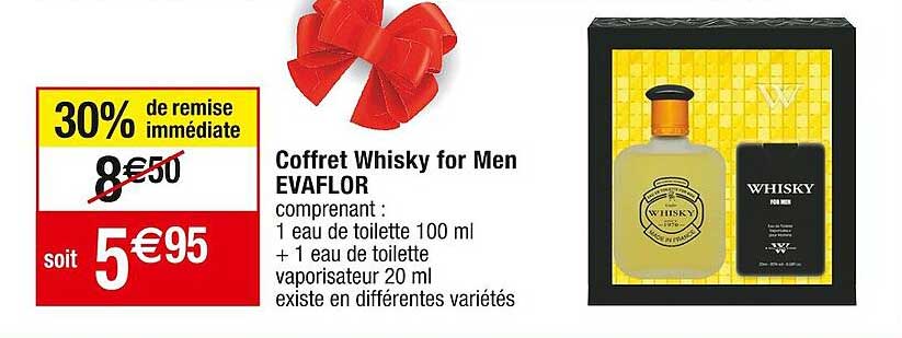 coffret whisky for men evaflor