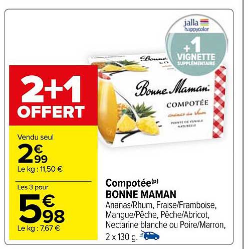 compotée bonne maman