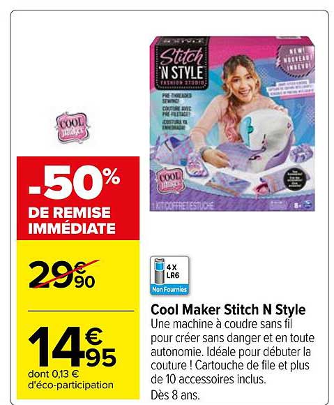 cool maker stitch n style