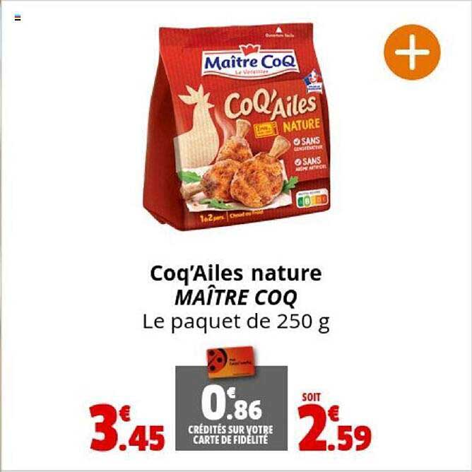 coq'Ailes nature maître coq