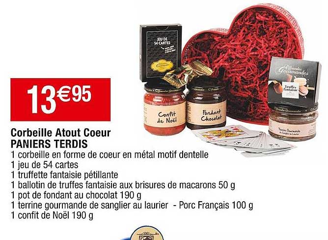 corbeille atout cœur paniers terdis