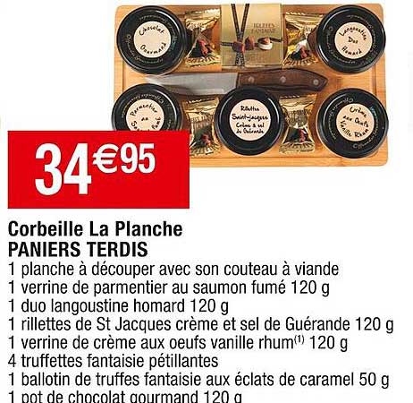 corbeille la planche paniers terdis