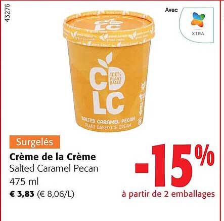 crème de la crème salted carmel pecan