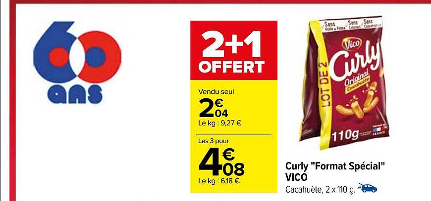 curly "format spécial" vico