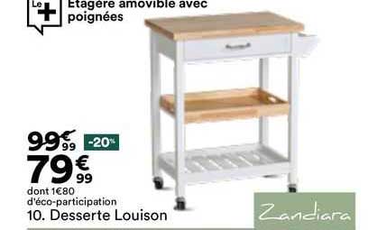 desserte louison zandiara