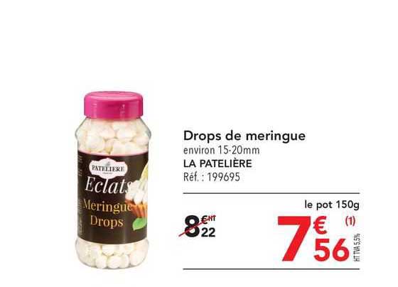 drops de meringue la patelière
