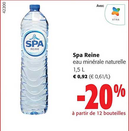 Eau Minérale Naturelle Spa Reine