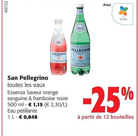 eaux san pellegrino