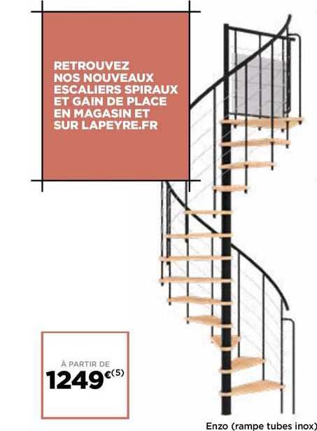 escaliers spiraux