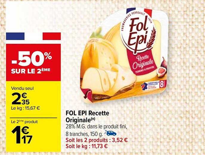 fol épi recette originale