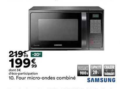 four micro-ondes combiné samsung
