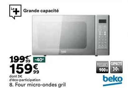 four micro-ondes gril beko