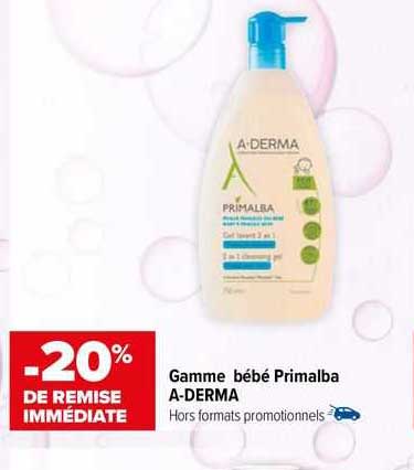 gamme bébé primalba a-derma