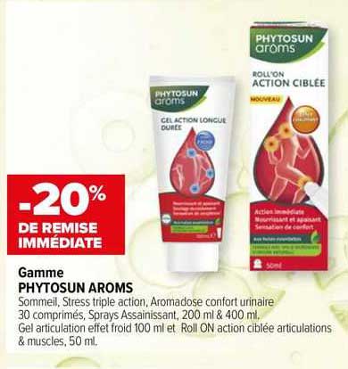 gamme phytosun aroms