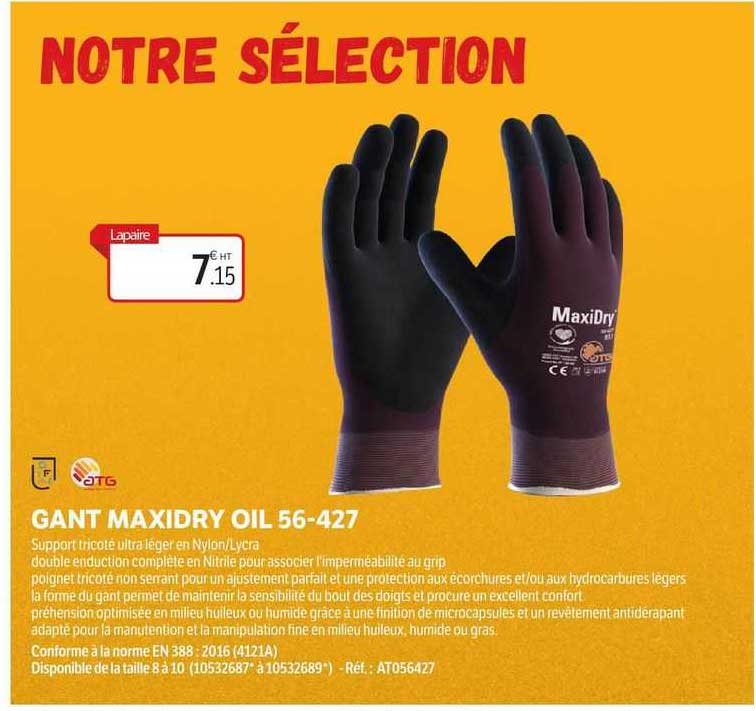 gant maxidry oil 56-427
