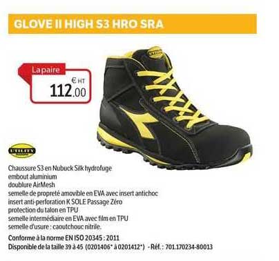 glove II high s3 hro sra