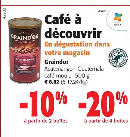 graindor acatenango - guatemala café moulu